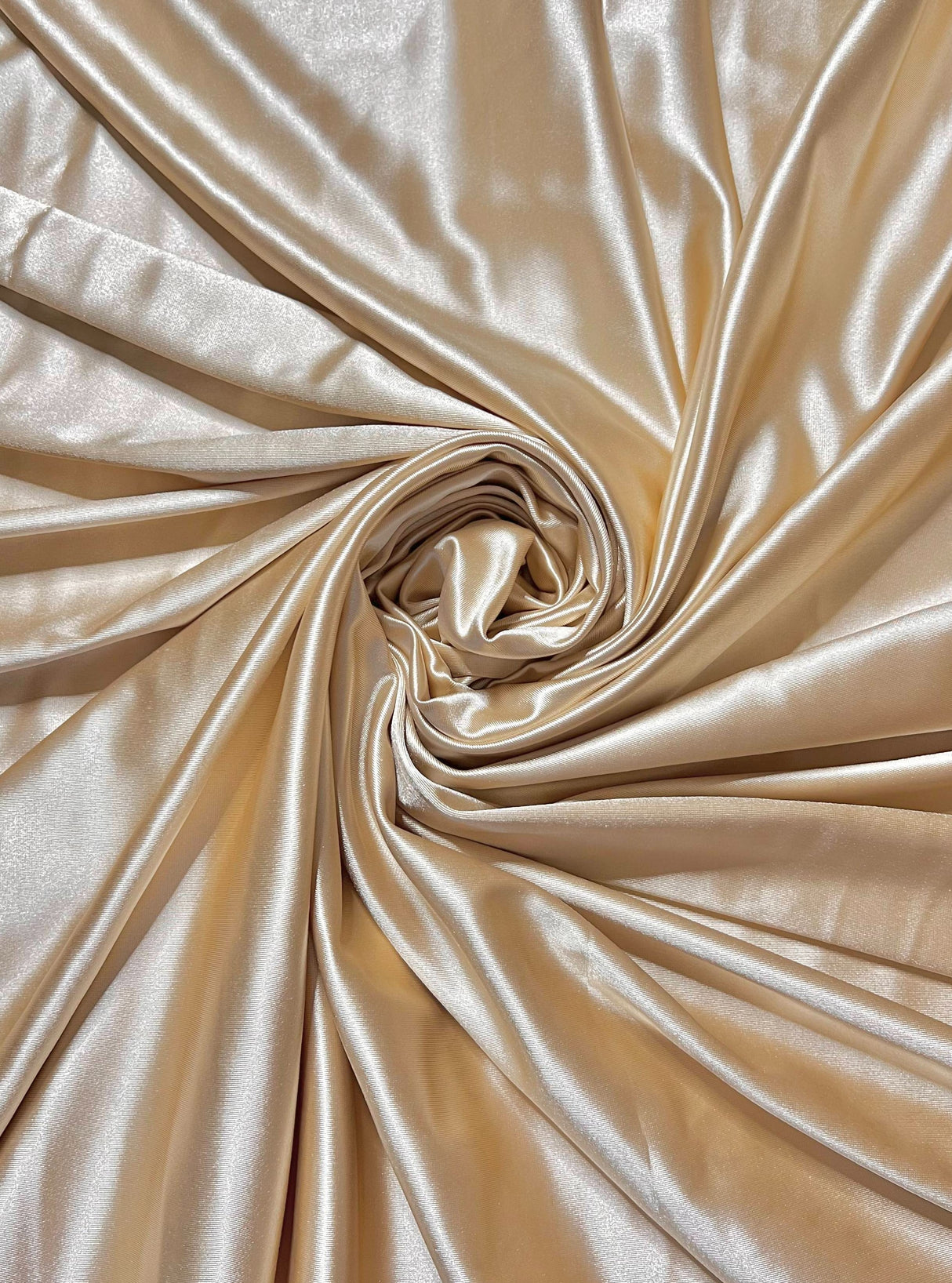 Shiny Nylon Spandex Taupe