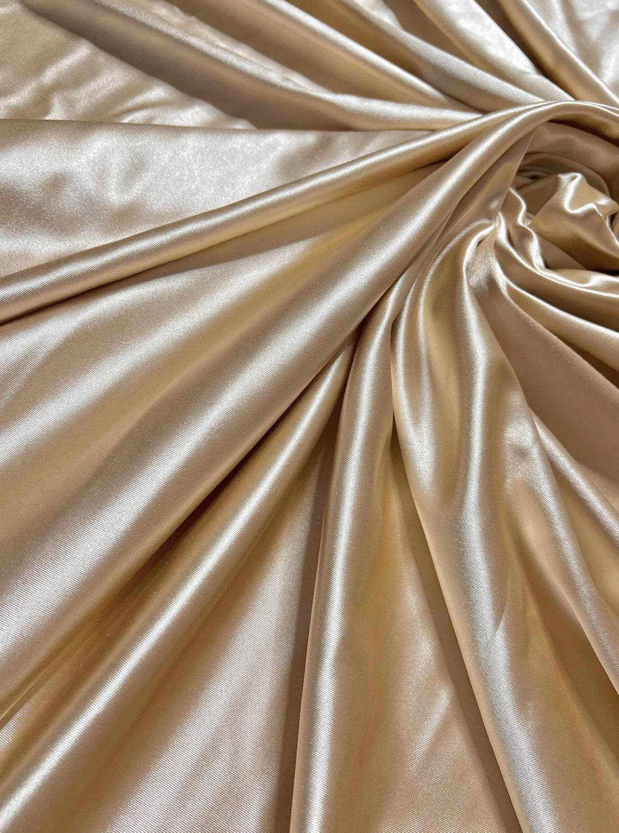 Shiny Nylon Spandex Taupe