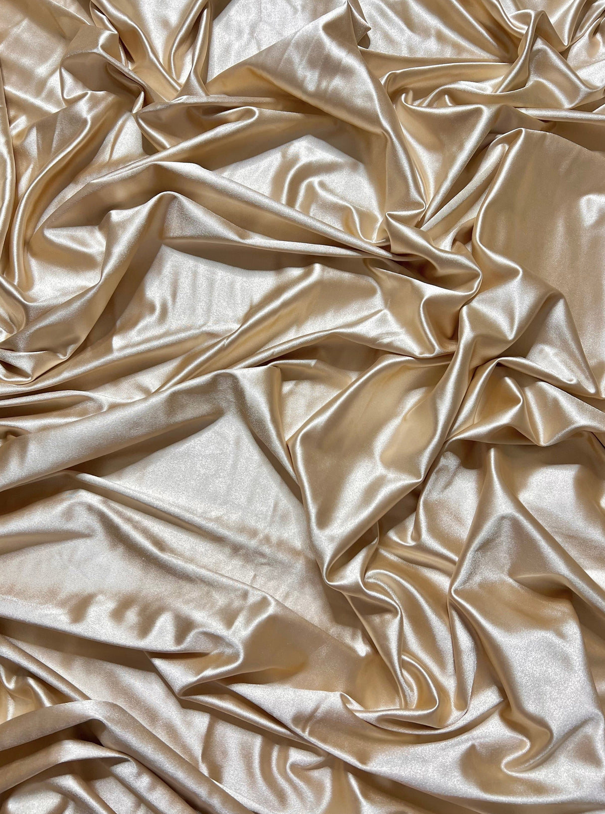 Shiny Nylon Spandex Taupe