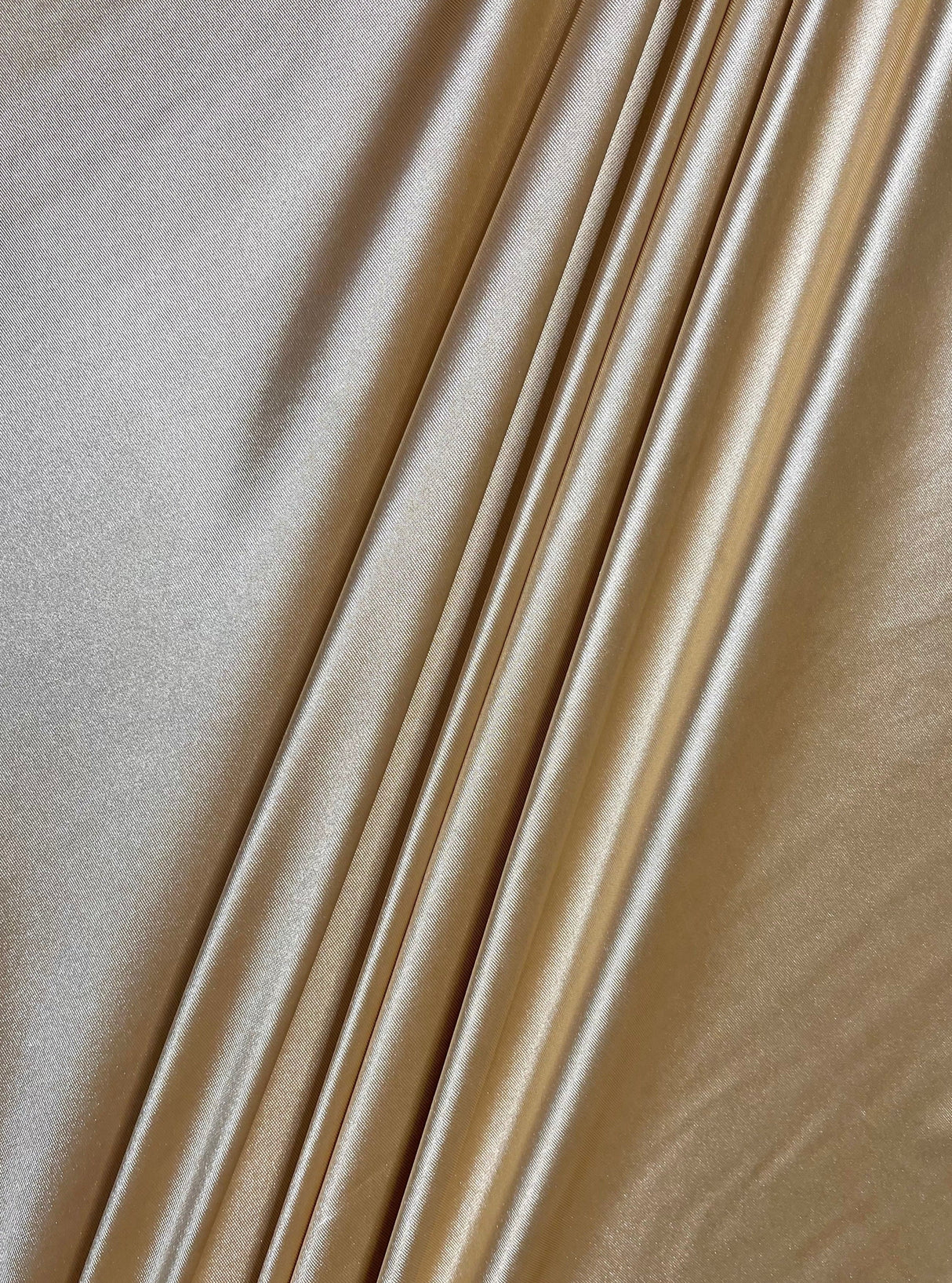 Shiny Nylon Spandex Taupe