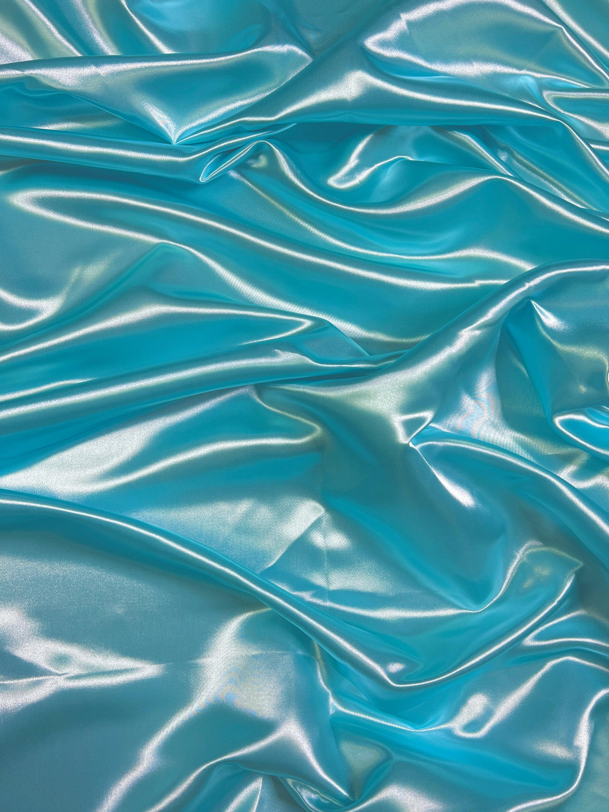 Baby Blue Duchesse Satin