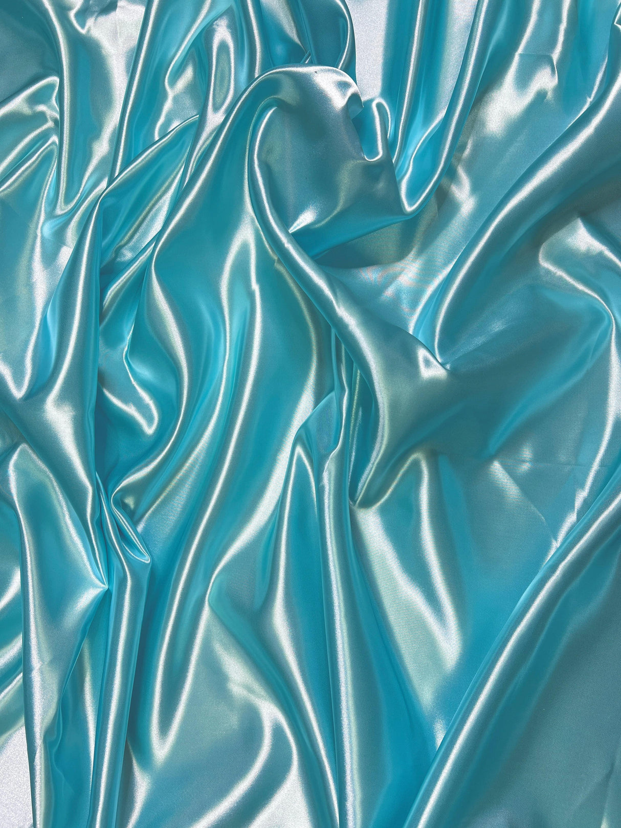 Baby Blue Duchesse Satin