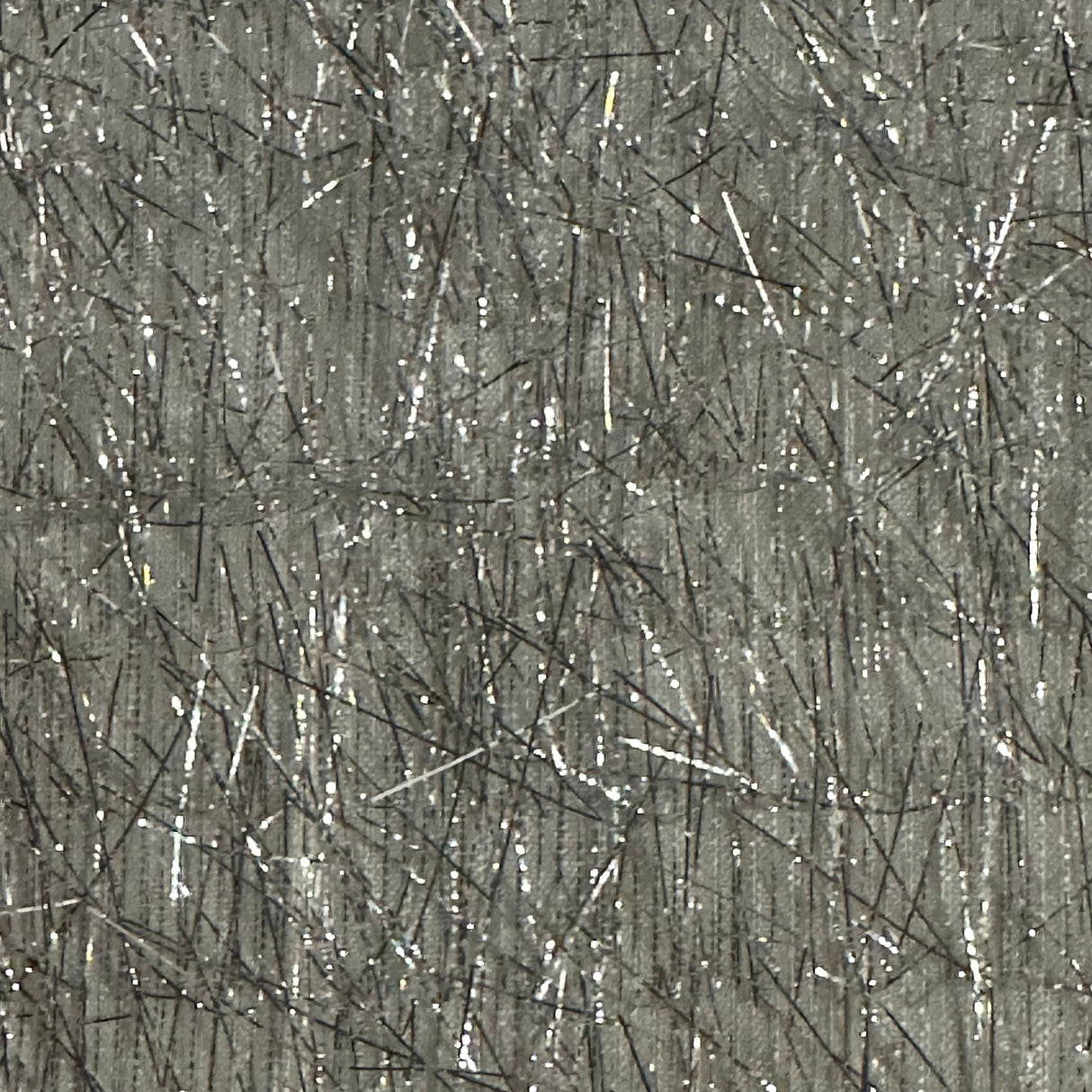 Polyester Eyelash Fringe Fabric 54" Metallic