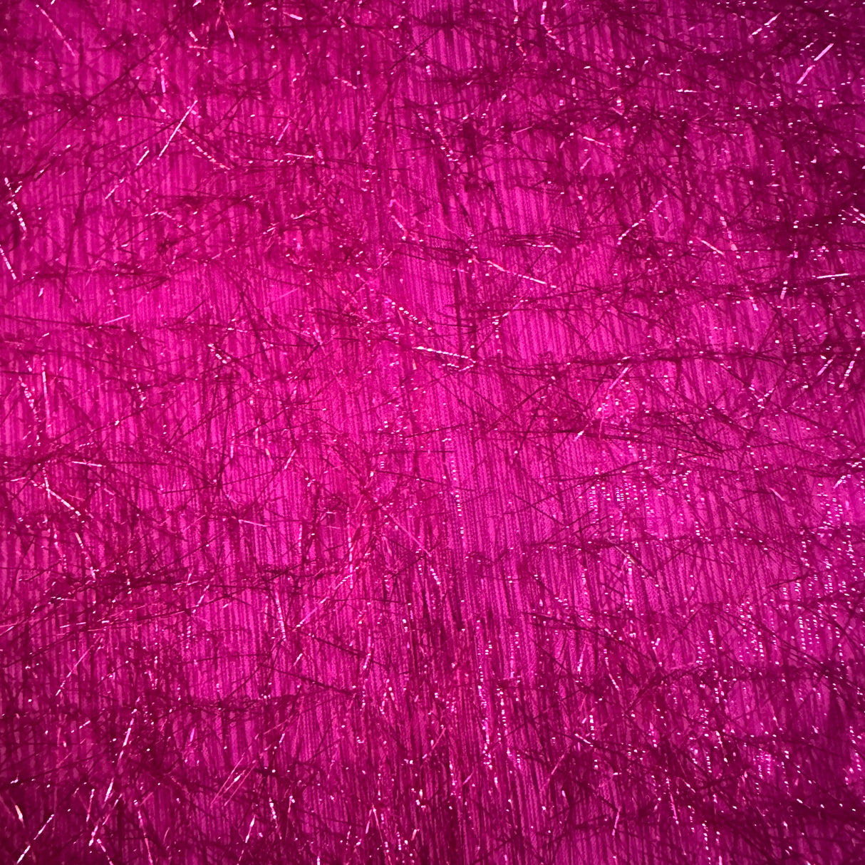 Polyester Eyelash Fringe Fabric 54" Metallic