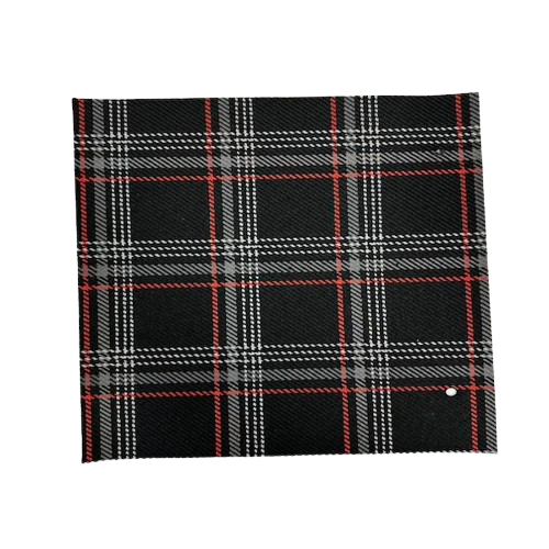 Plaid Acrylic Twill Upholstery Fabric - Plaid, 54" Width (1 Yard)