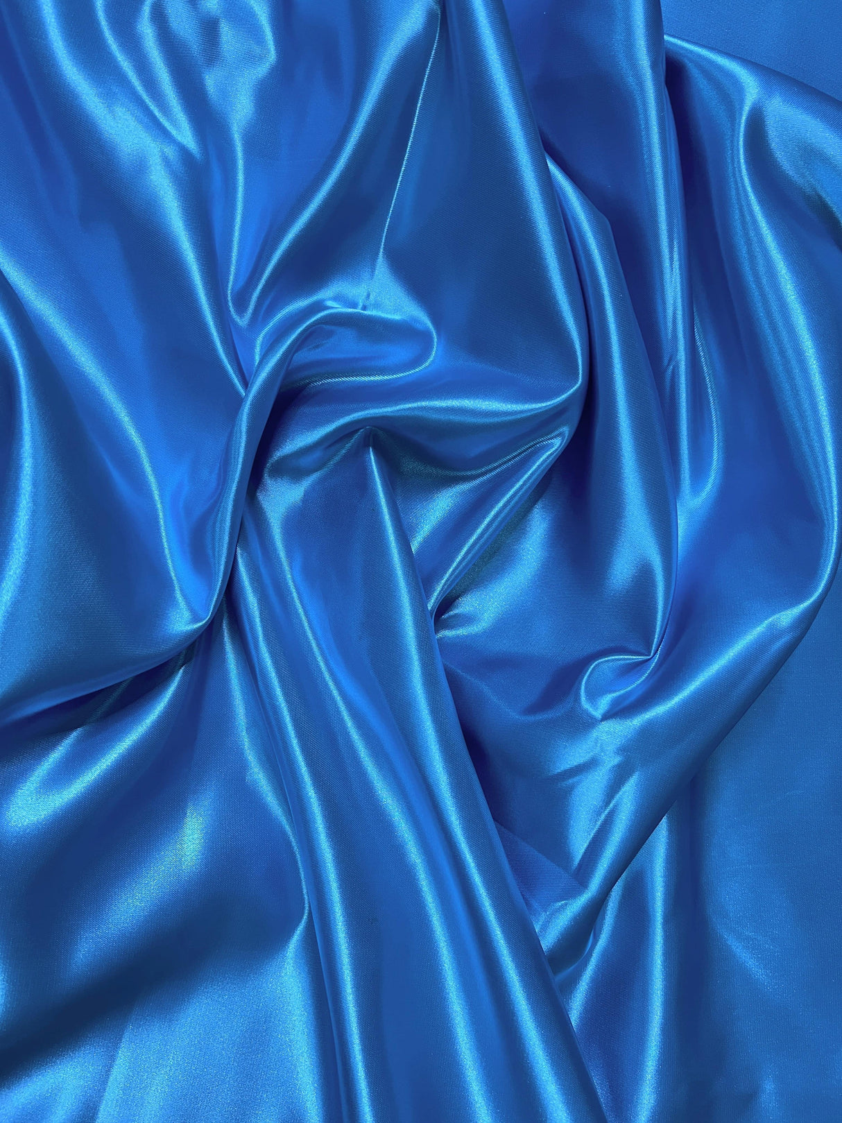 Duchesse Satin Aqua Blue
