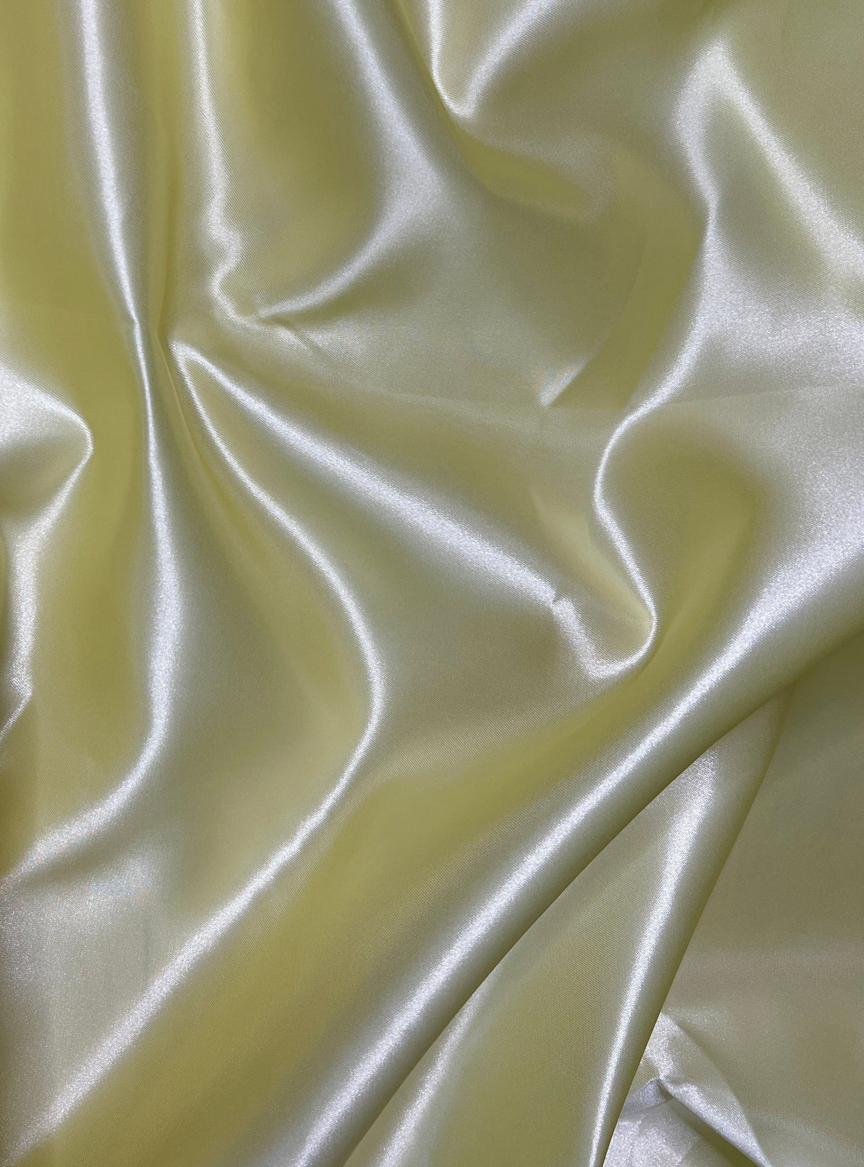 Heavy Satin Pale Yellow