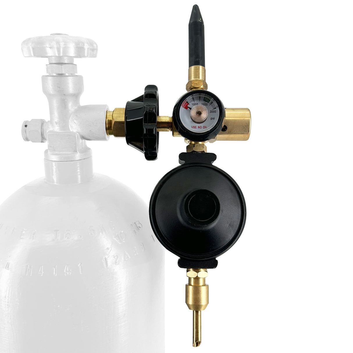 Balloon Inflator Dual Latex and Foil Gauge