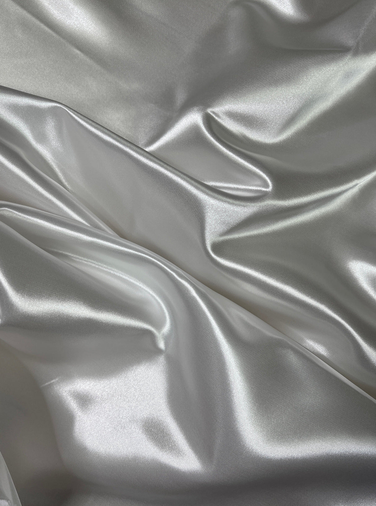 White Duchesse Satin