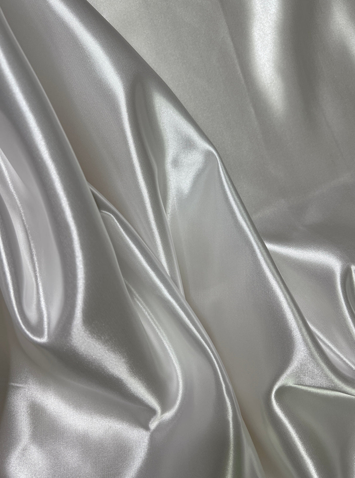 White Duchesse Satin