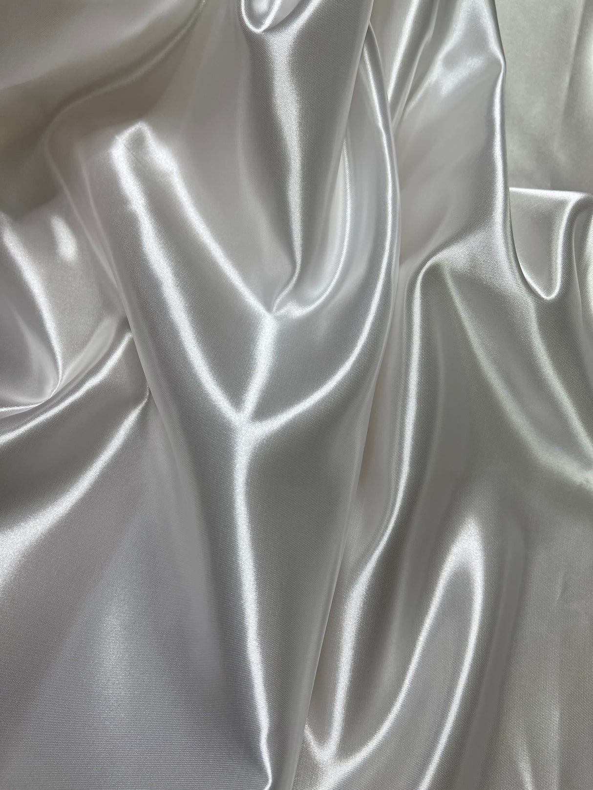 White Duchesse Satin