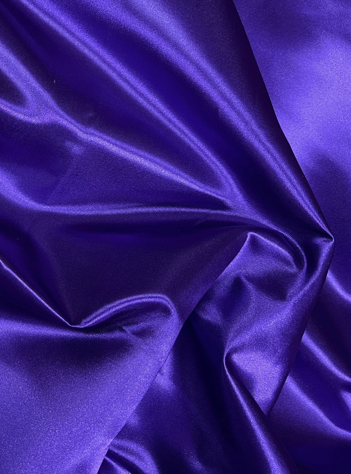 Purple Duchesse Satin