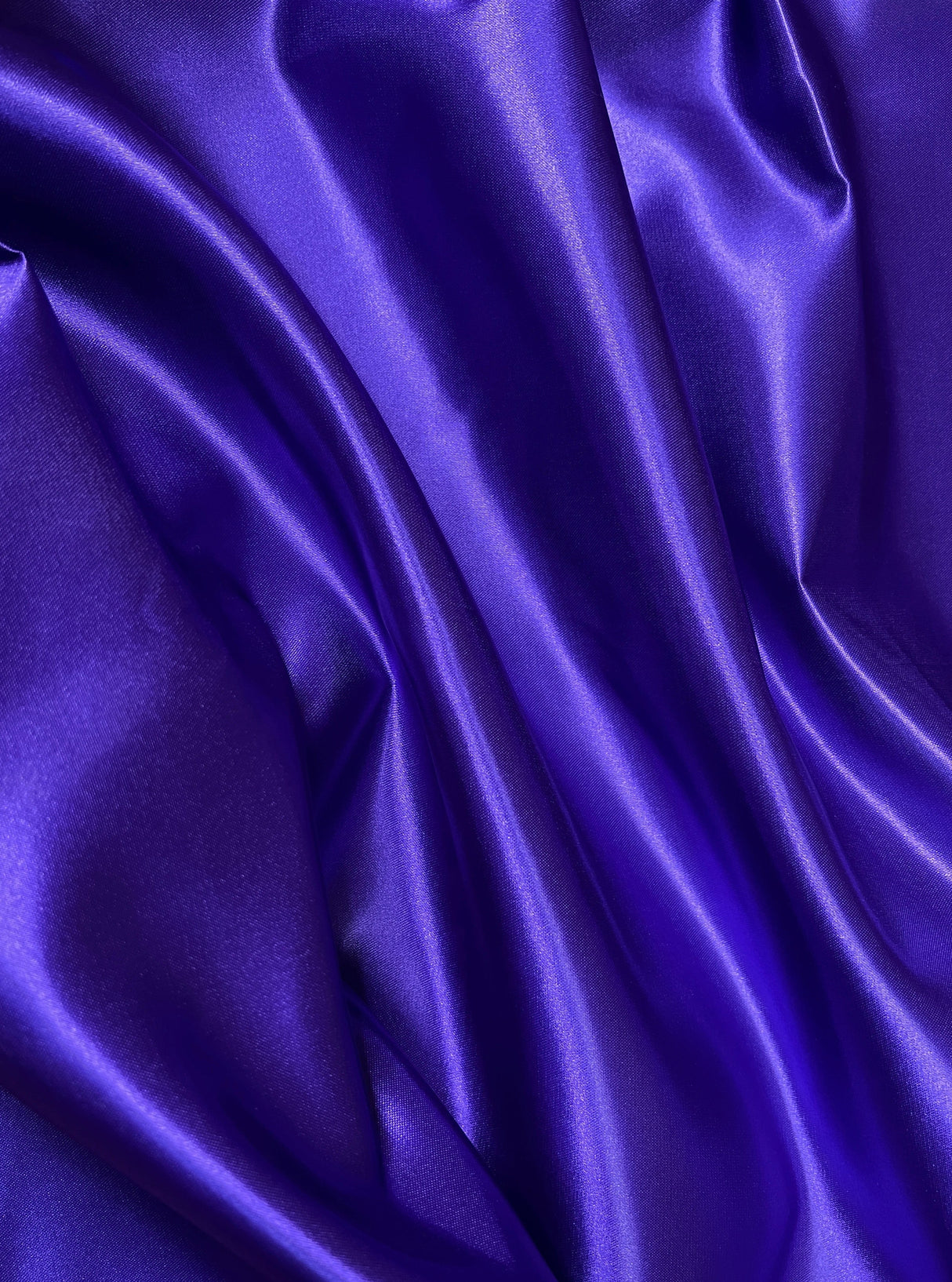 Purple Duchesse Satin
