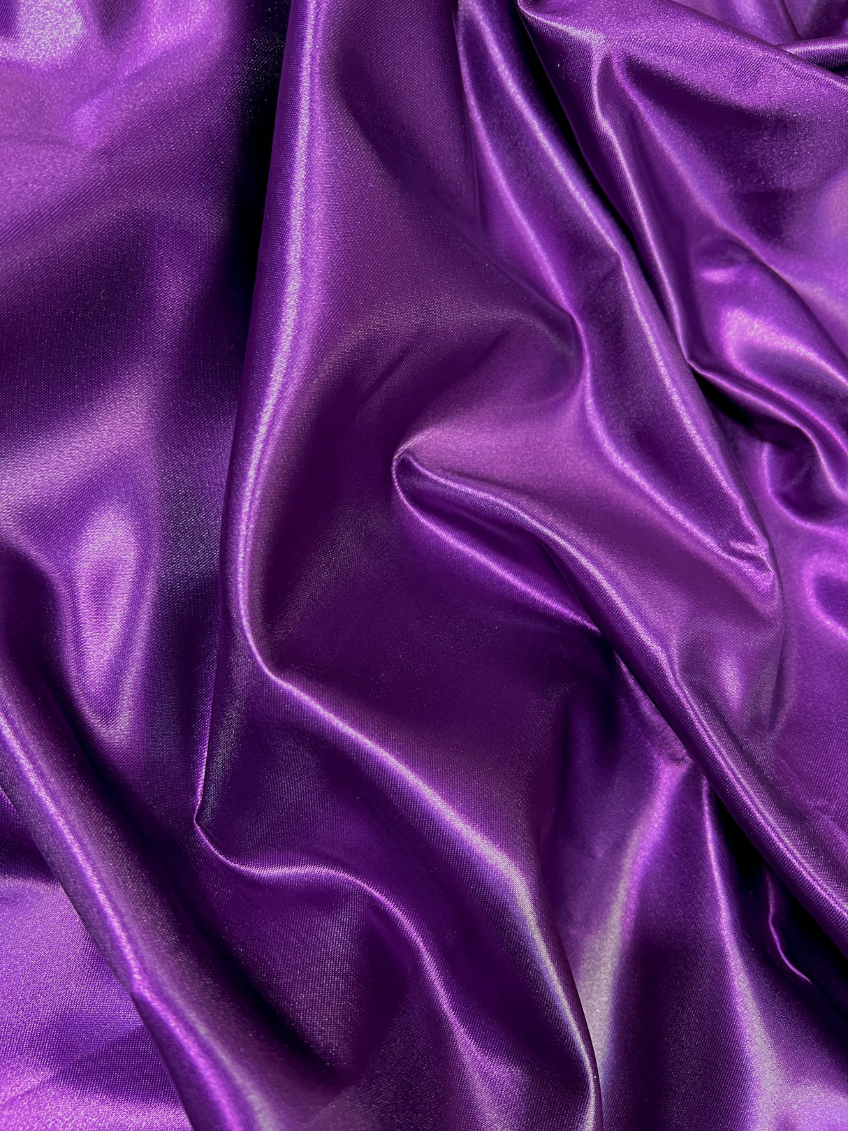 Plum Duchesse Satin