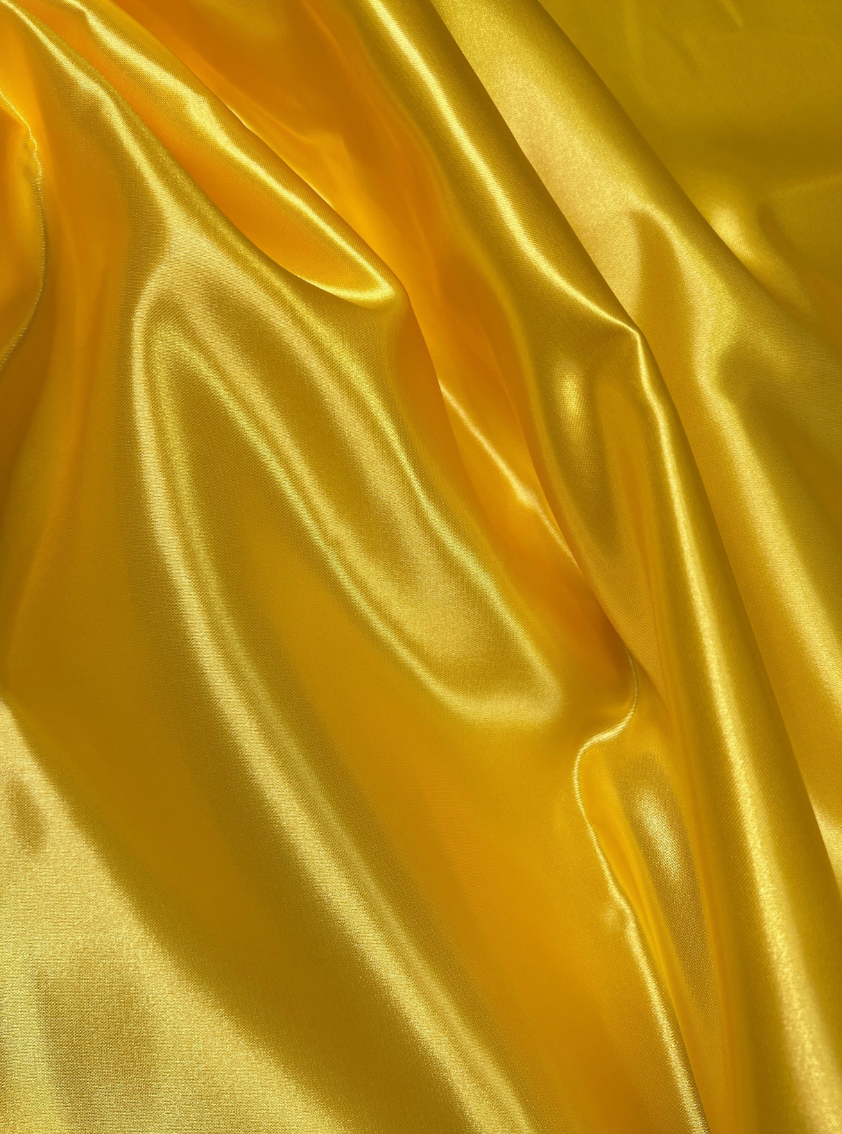 Yellow Duchesse Satin