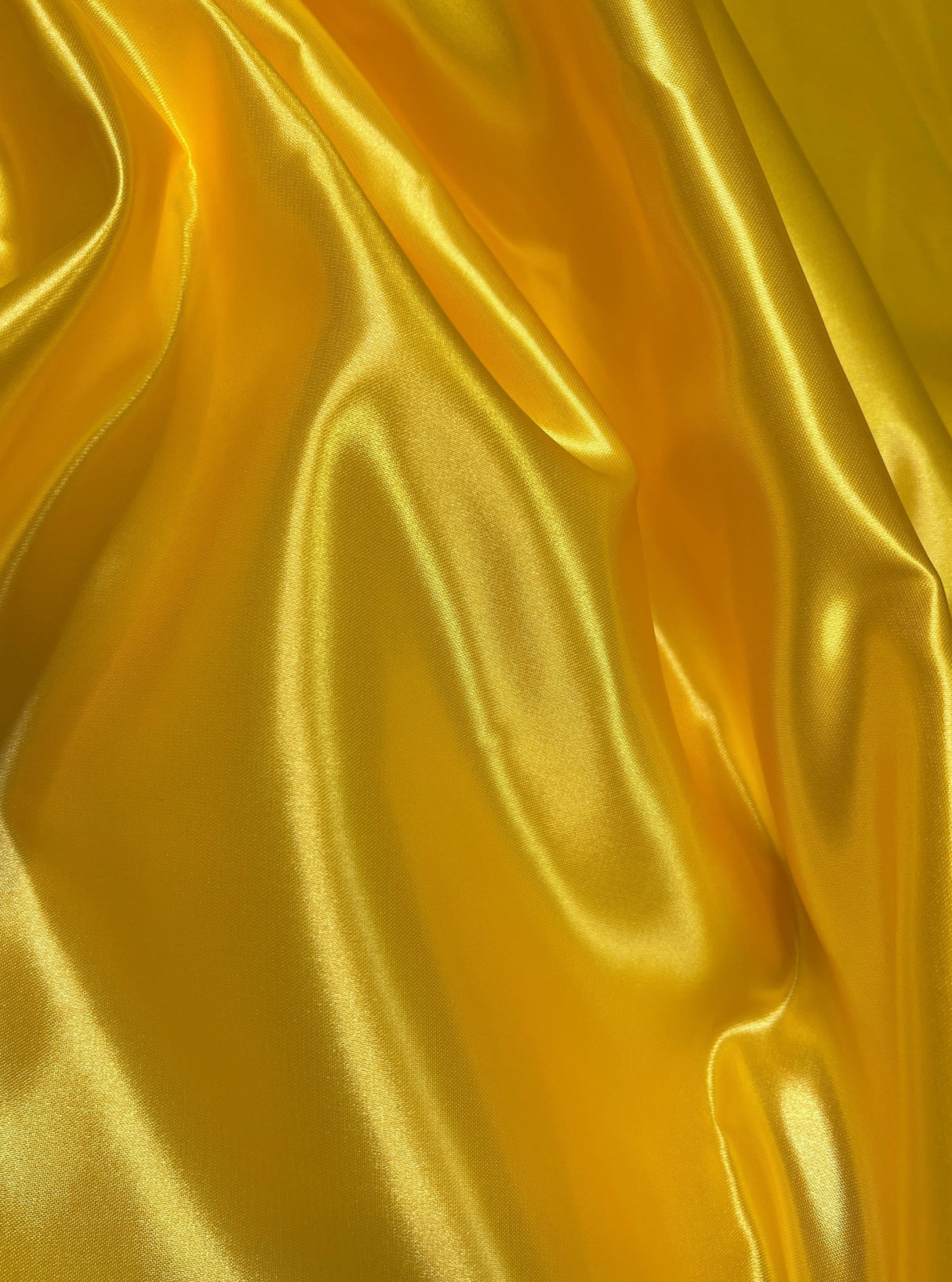 Yellow Duchesse Satin