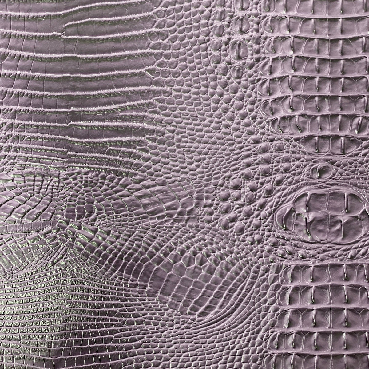 1 Yard Amazon 3D Embossed Gator Faux Leather Vinyl Fabric