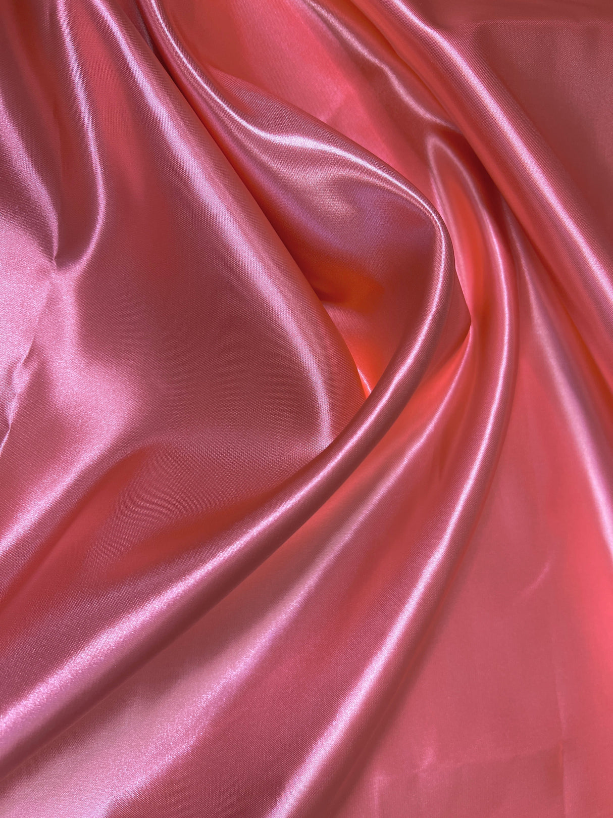Coral Duchesse Satin