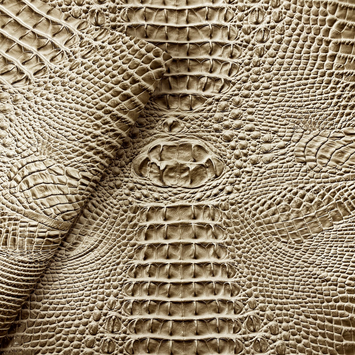 Faux Leather Vinyl Fabric 3D Embossed Gator