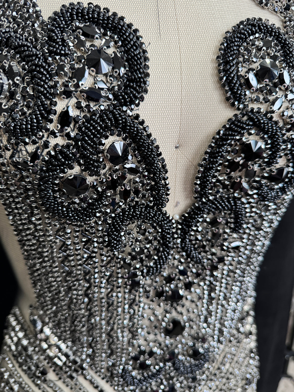 Rhinestone Bodice Applique
