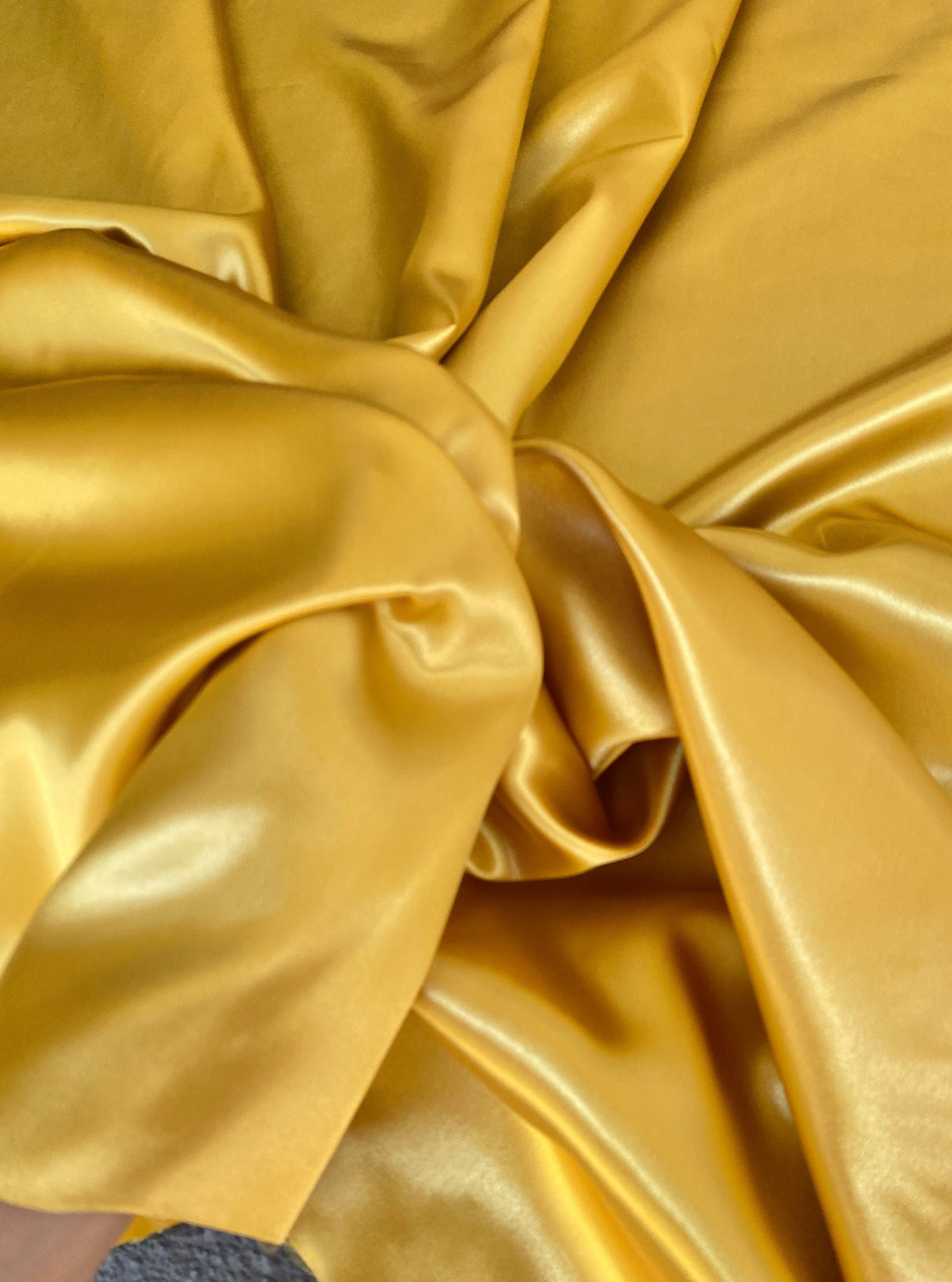 Gold Yellow Satin