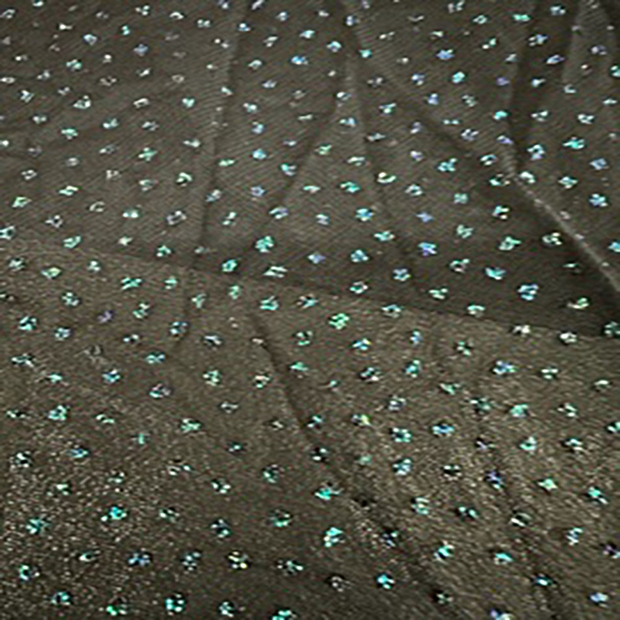 Nylon Spandex Power Mesh Caviar Glitter Fabric