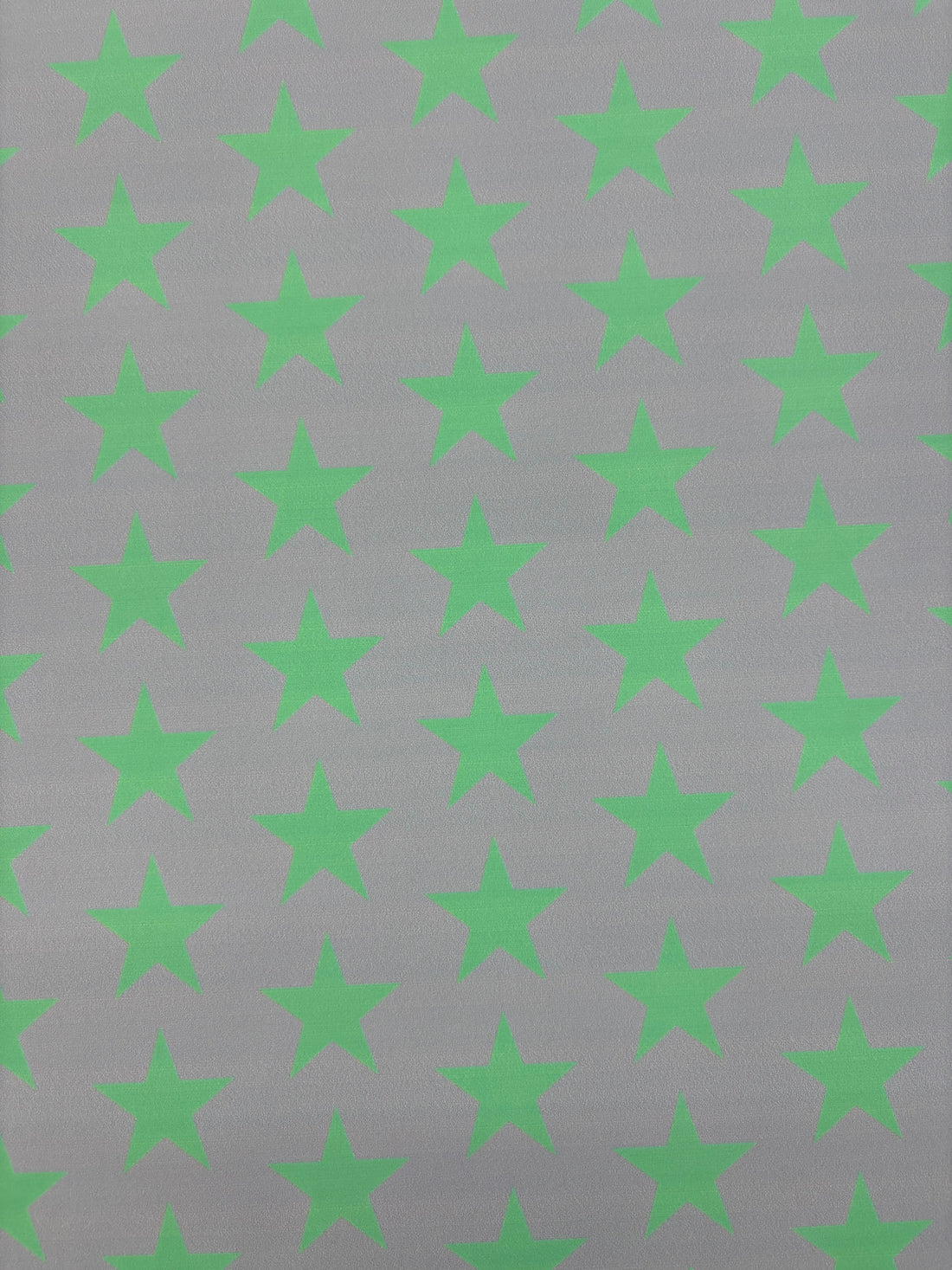 1 Yard Lilac and Green Star Print Spandex Fabric Four Way Stretch 58"/60" Width