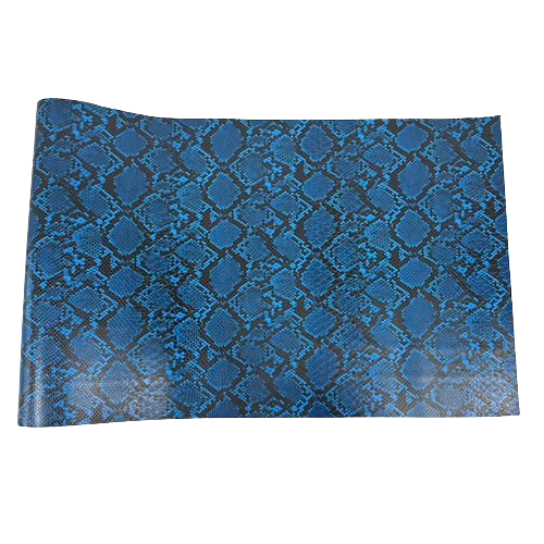 Snake Skin Faux Leather Vinyl Fabric Caicos Style, 54” Wide, Felt Backing for Handbags, Crafts & Décor