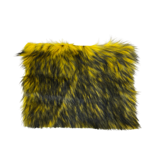 Faux Fur Fabric Husky Print Long Pile Shaggy