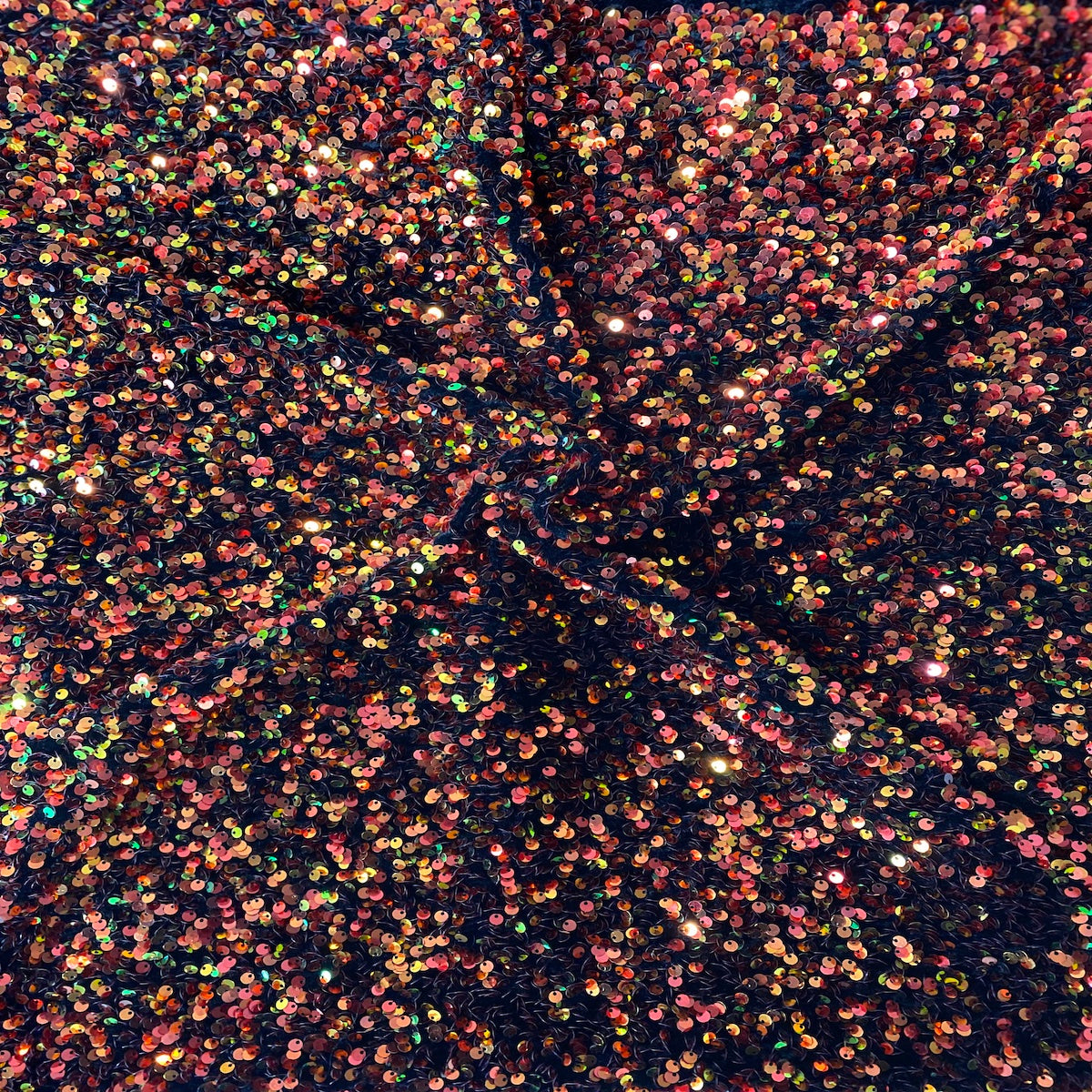 Stretch Velvet Sequin Rodeo Fabric