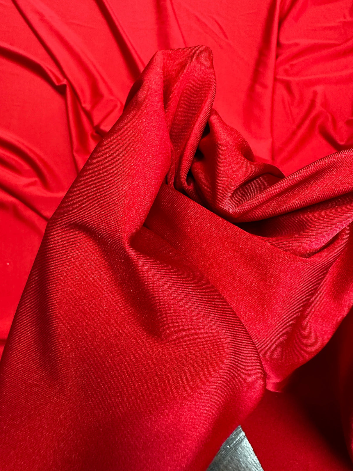 Shiny Yoga Spandex Red