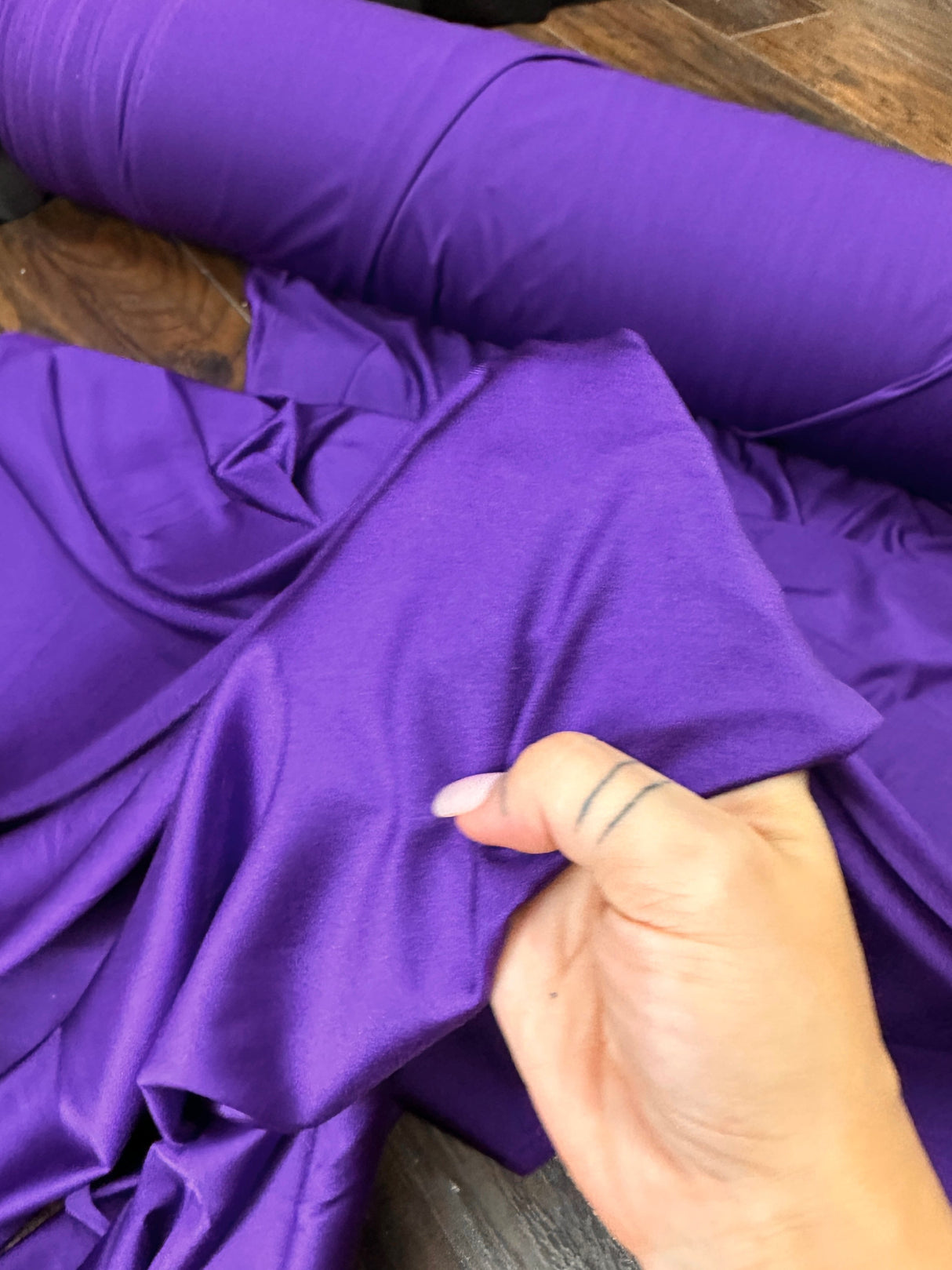 Purple Yoga Spandex