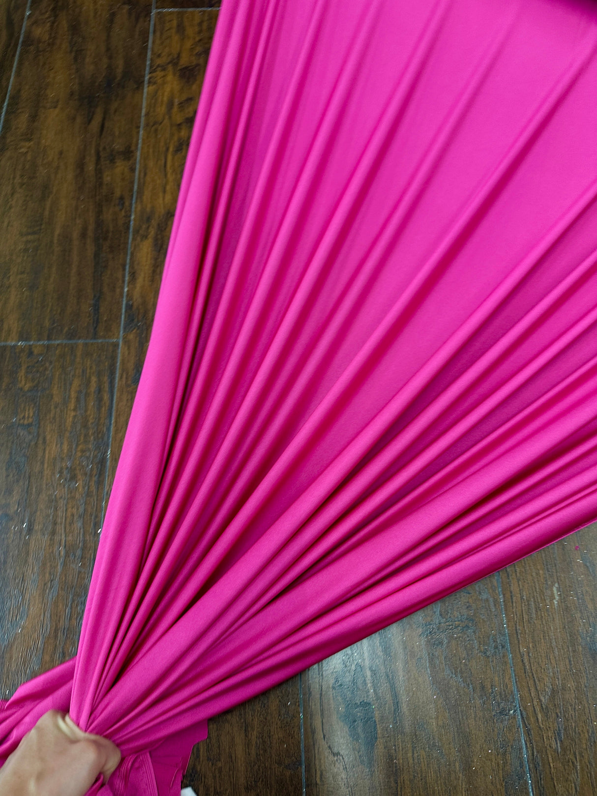 Hot Pink Yoga Spandex
