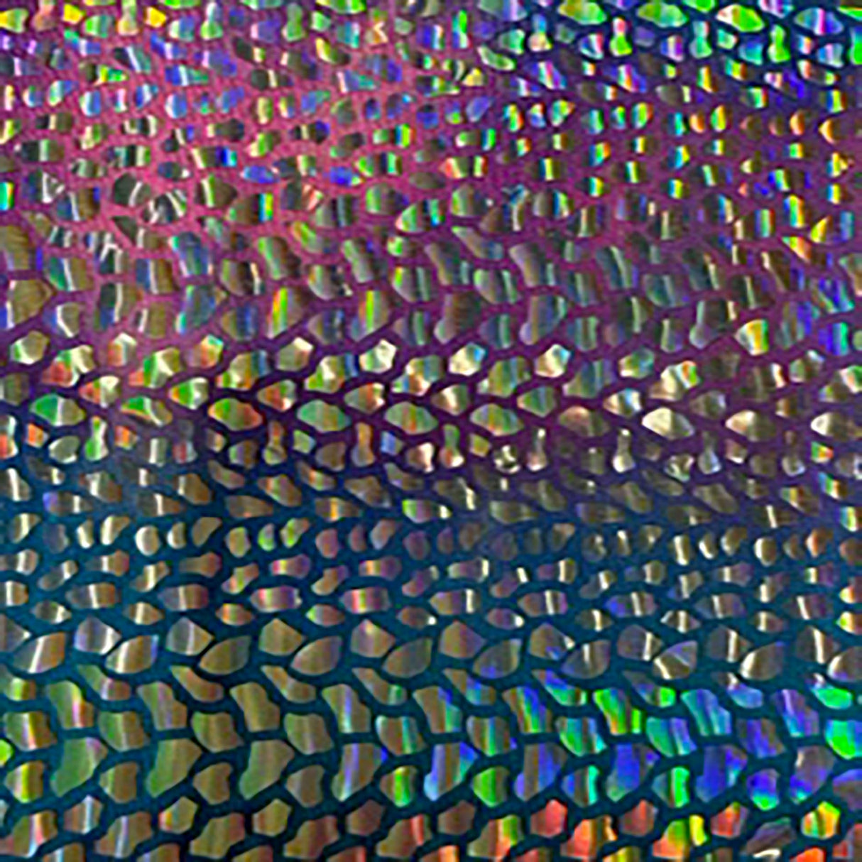 Tie-Dye Nylon Spandex Glued Sequin Fabric