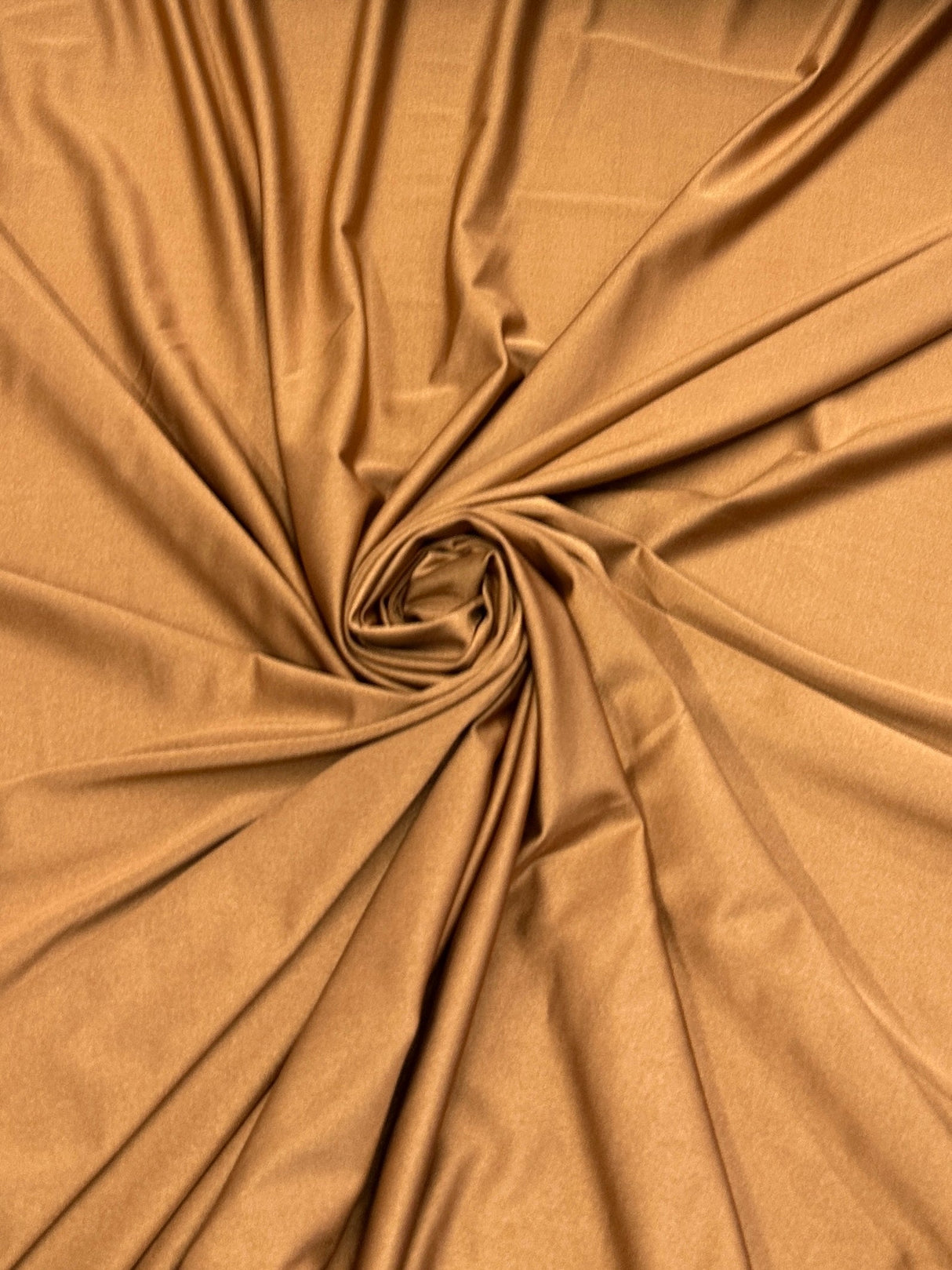 Shiny Yoga Spandex Caramel