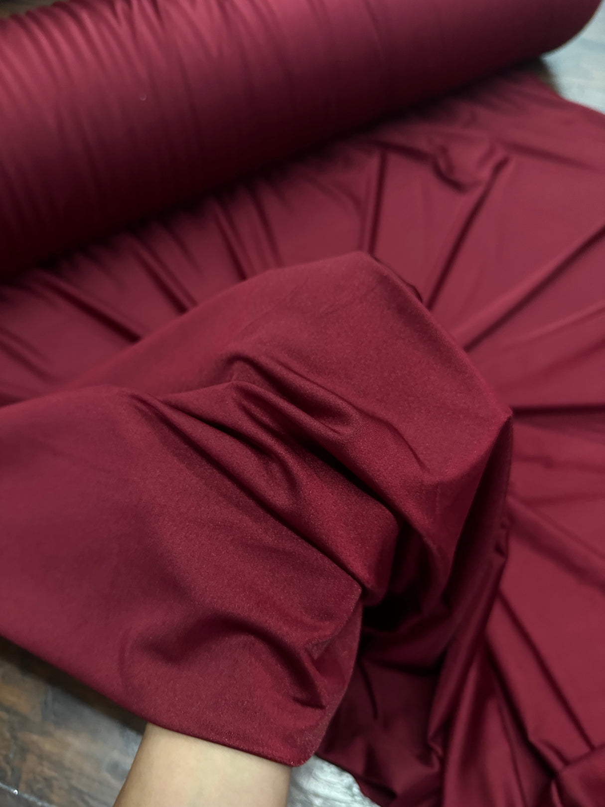 Burgundy Yoga Spandex