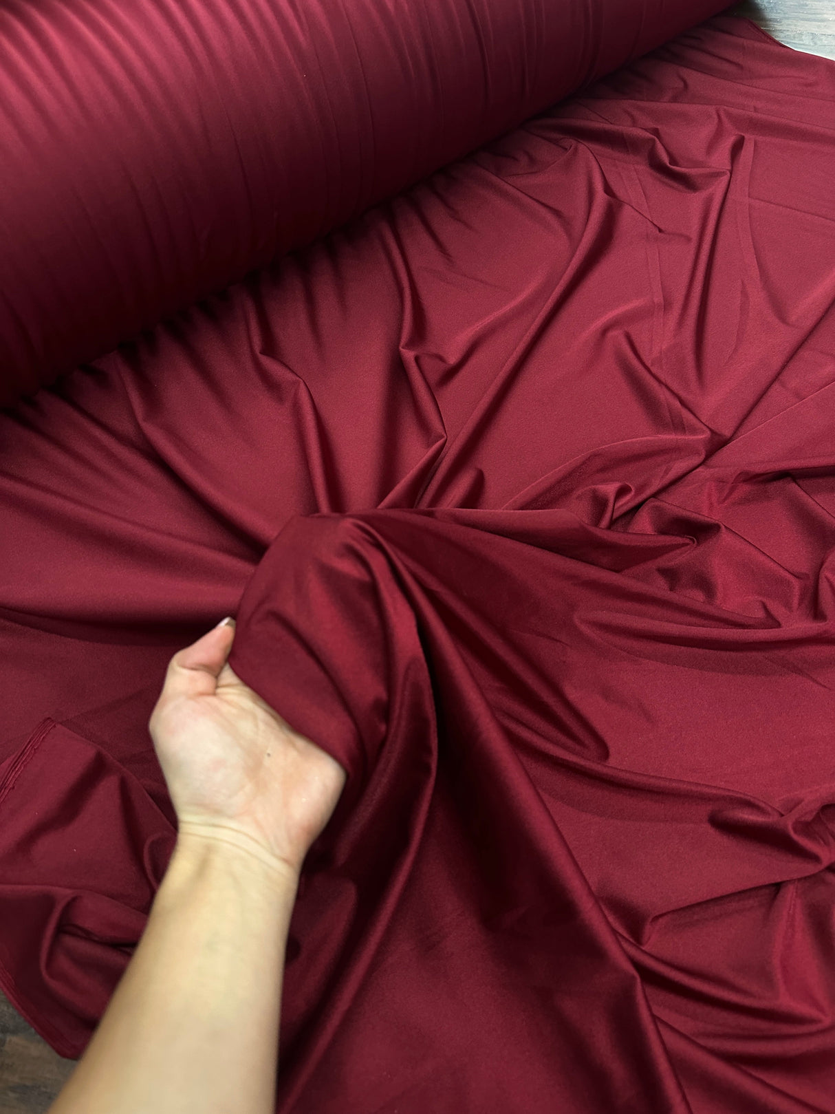 Burgundy Yoga Spandex