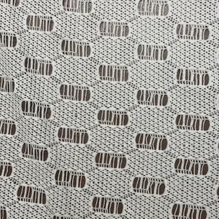 Polyester Lace Fabric White Eyelet 60"