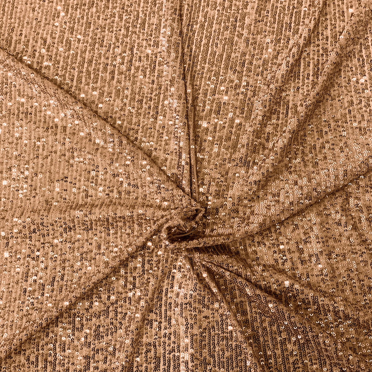 Stretch Sequins Fabric Mille Stripe