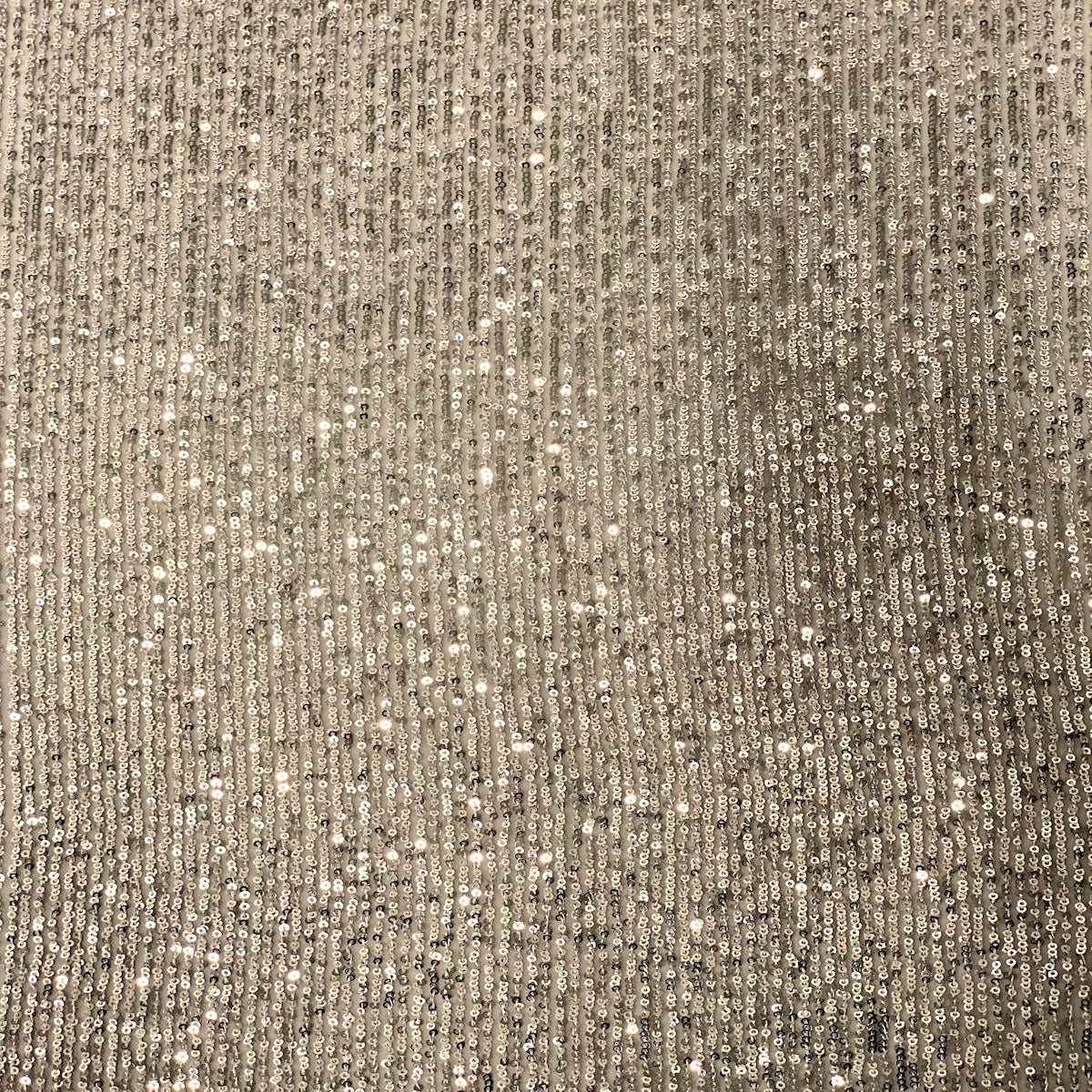 Stretch Sequins Fabric Mille Stripe