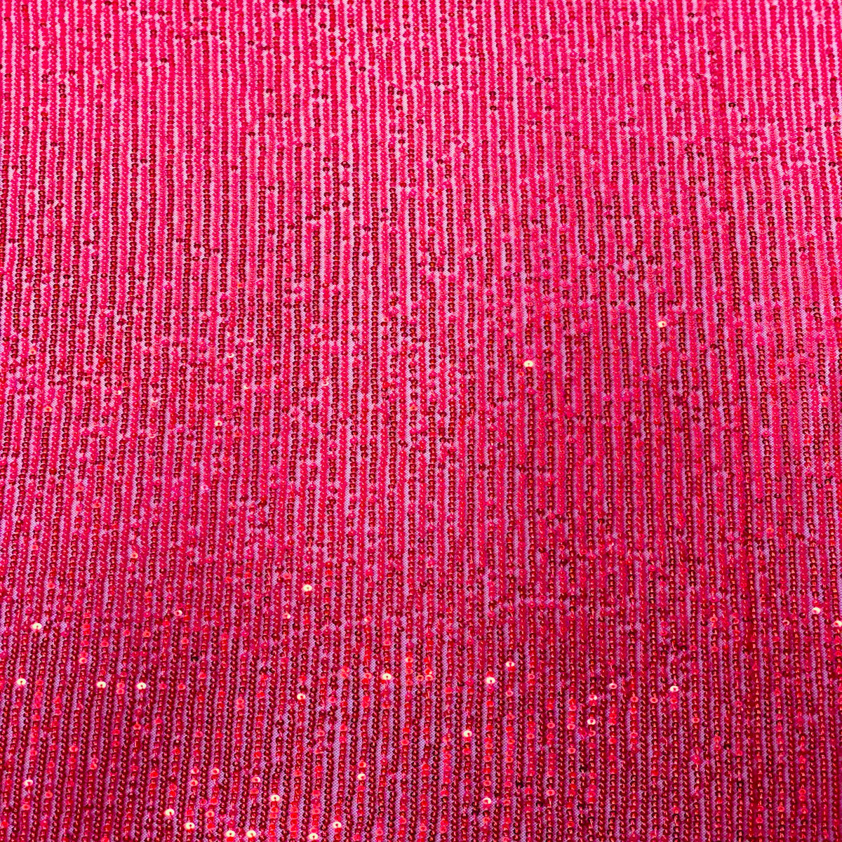 Stretch Sequins Fabric Mille Stripe