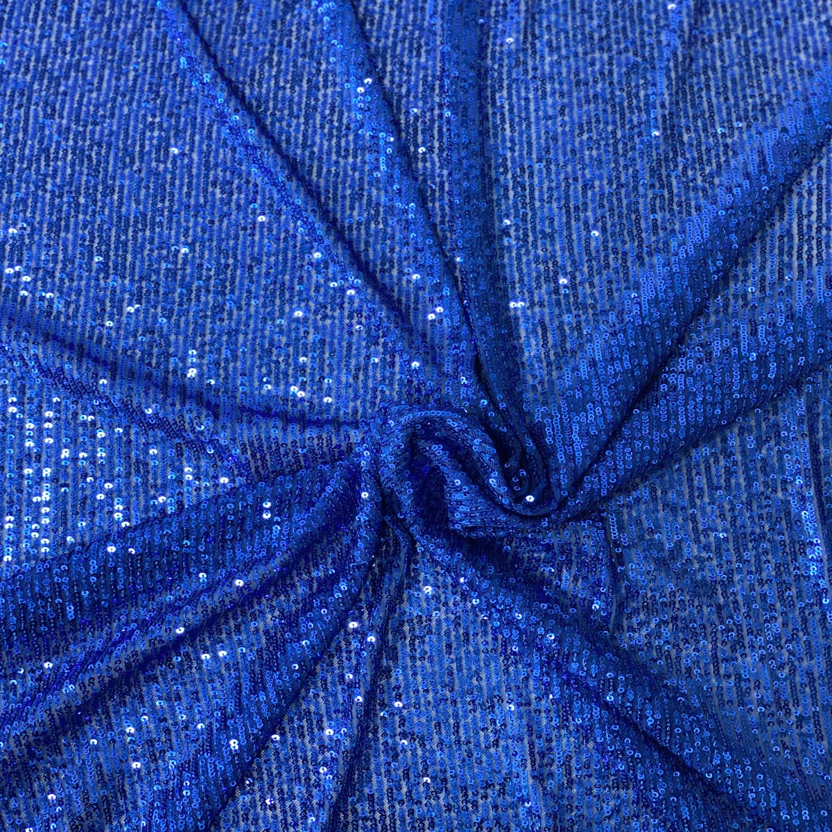 Stretch Sequins Fabric Mille Stripe