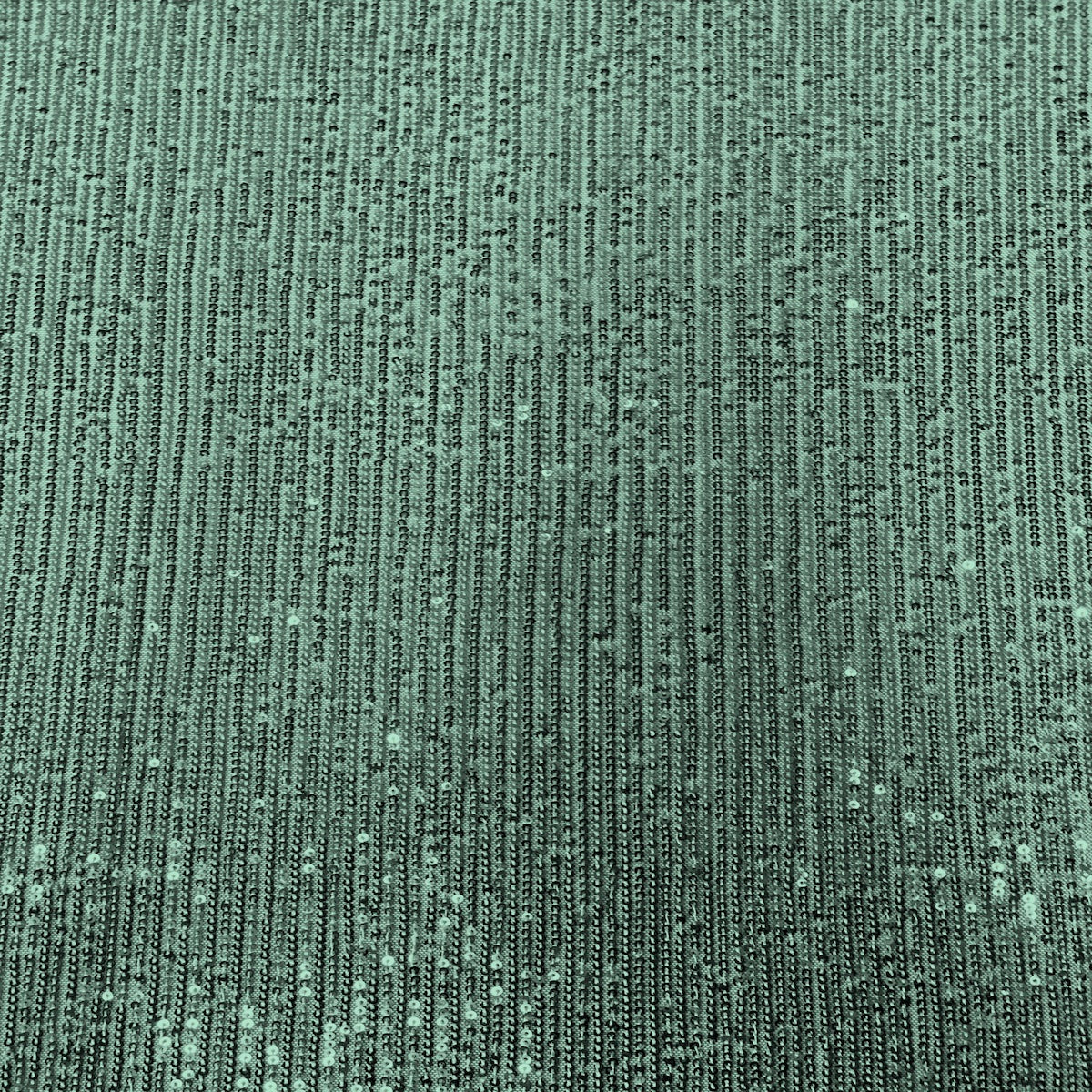 Stretch Sequins Fabric Mille Stripe