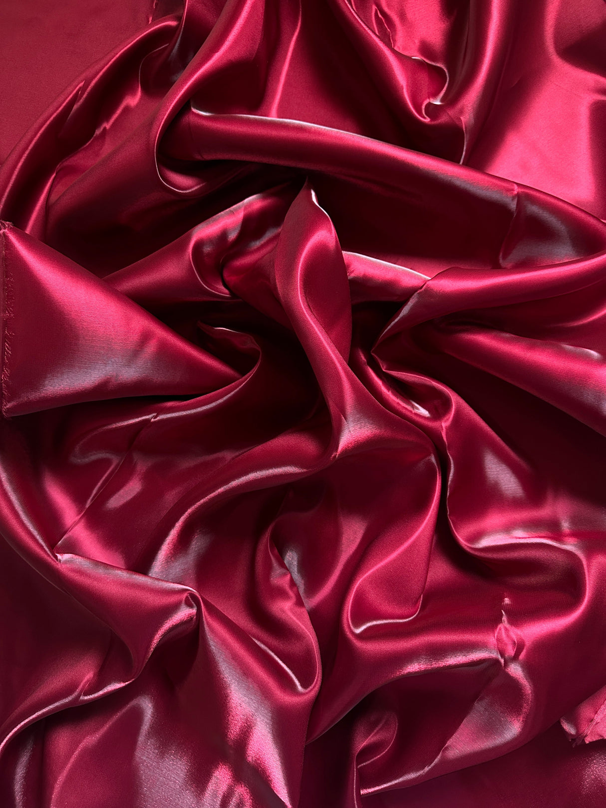 Liquid Bridal Satin Burgundy