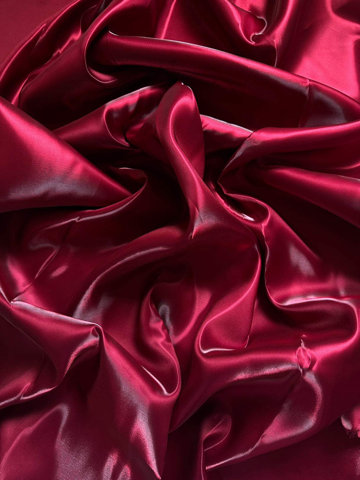 Liquid Bridal Satin Burgundy