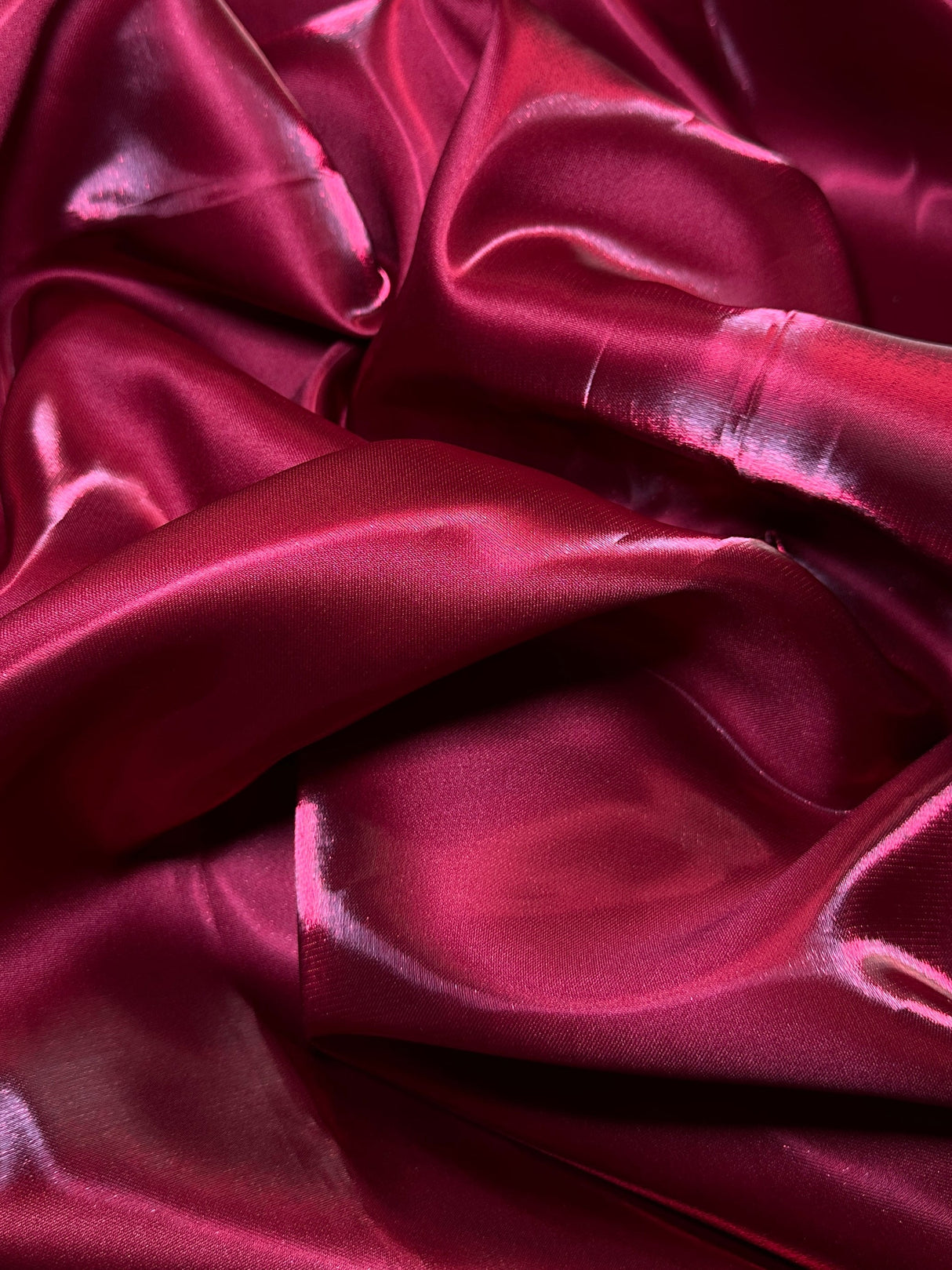 Liquid Bridal Satin Burgundy