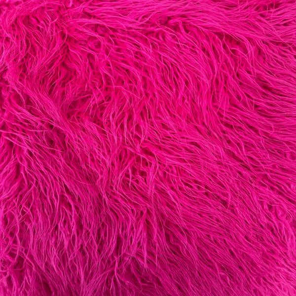Faux Fur Fabric Mongolian Long Pile