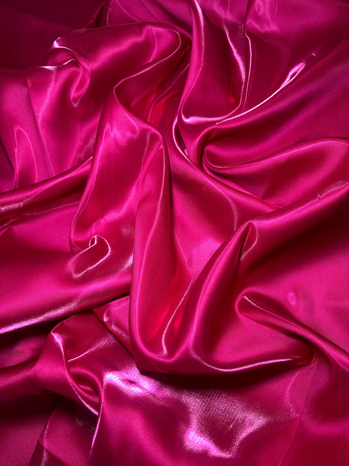 Liquid Bridal Satin Fuchsia