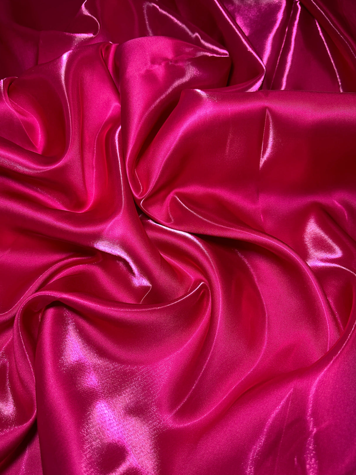 Liquid Bridal Satin Fuchsia