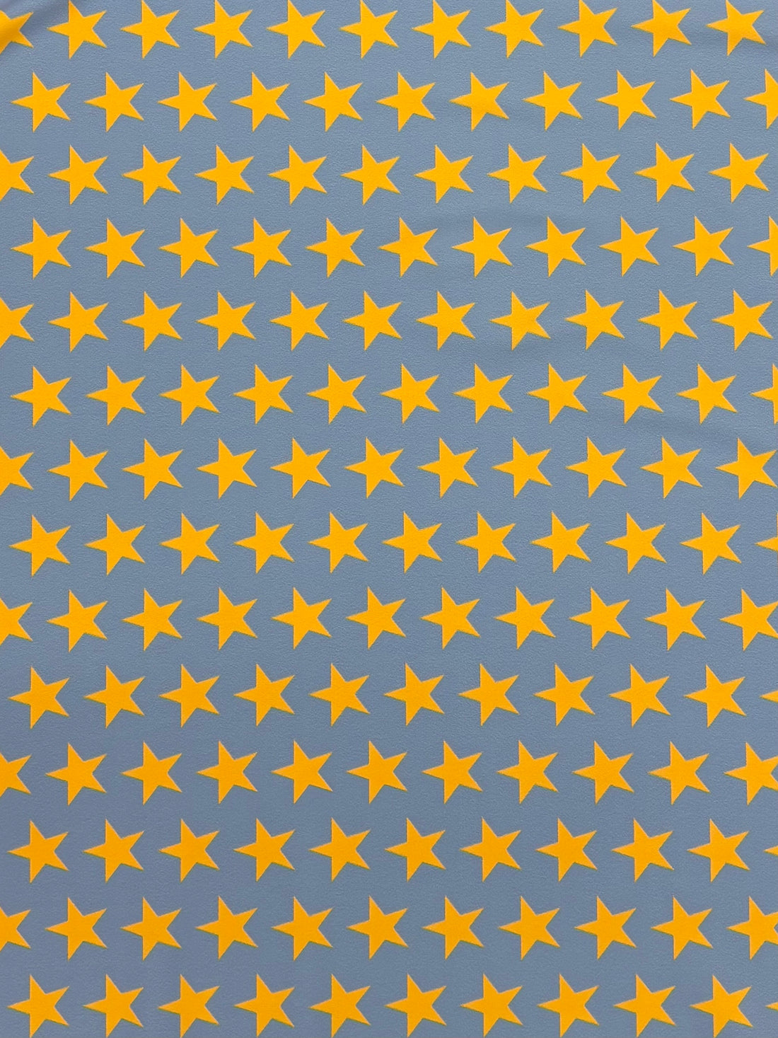 1 Yard Star Print Spandex Fabric Four Way Stretch for Costumes and Activewear 58"/60" Width